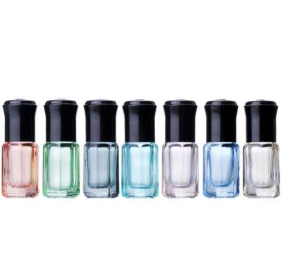 China 3ml 6ml 10ml 12ml Colored Star Anise Glass Small Ball Bottle Small Refined Oil Roll on Bottle Perfume for sale
