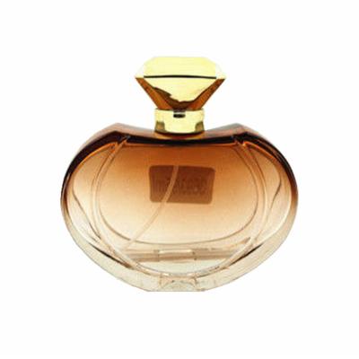 China Botellas de perfume de cristal de encargo portátiles, botella de perfume personalizada 50ml en venta