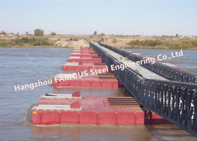 China Flood Control Temporary Floating Bridge Steel Emergency Rescue Channel JIS Standard for sale