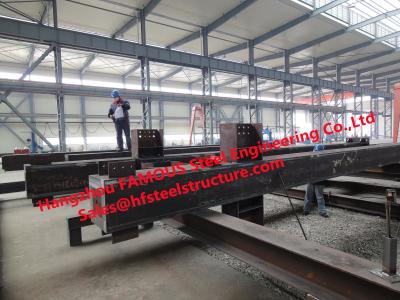 China Heavy Box Type Structural Steel Construction , Steel Frame House Construction For Urban Large Commercial Complex for sale