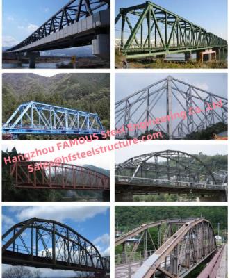 China Hot Dip Galvanized Delta Bridge Pre-Cambered Project Fabricator Design Construction for sale