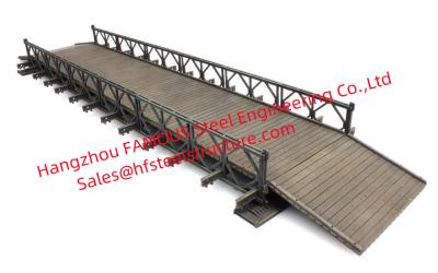 China Temporary Access Portable Floating Bridge Heavy Loading Capacity For Inconvenient Traffice Areas for sale