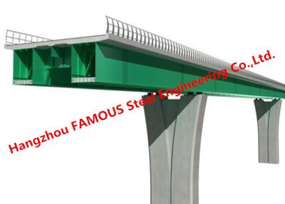 中国 Q460鋼鉄構造橋部分的な鋼鉄箱形梁橋速い配達 販売のため