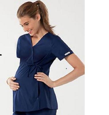 Chine L'hôpital de 3 poches frottent le costume Logo Medical Doctors Maternity Scrubs fait sur commande à vendre