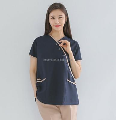 China Custom Made Hotel House Keeping Chef Uniform Tops Low MOQ Quick Production for sale