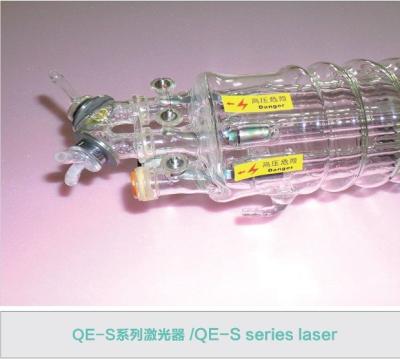 China 300w 400w And 600w Co2 Laser Glass Tube 1900mm Qe-S Series For Domestic Laser Equipment for sale