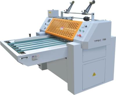 China Magnetic Regulating Plate Film Manual Laminator Machine / Lamination Paper Machine for sale