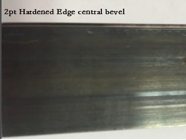 China Normal Edge Laser Products Engineering Steel Rule 2pt 23.80mm For Diecut Maker for sale