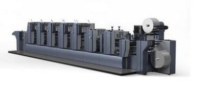 China 380V Five Colour Flexo Printing Machine Dopts 360° Plate Adjustment for sale