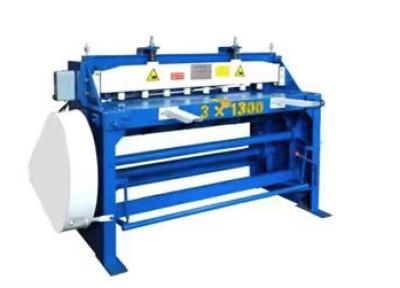 China Garment Shops Shearing Steel Plate Cutter Machine 3mm Max. Cutting Thickness for sale