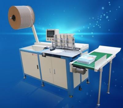 China Semi Automatic Wire Spiral Binding Machine Double Coil Wire Double Loop en venta