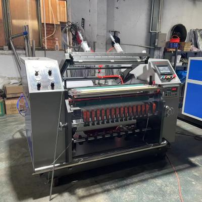 China Nonwoven Melt Blown Fabric Automatic Slitting Machine Thermal Paper Bopp Tape Rewinding Machine for sale