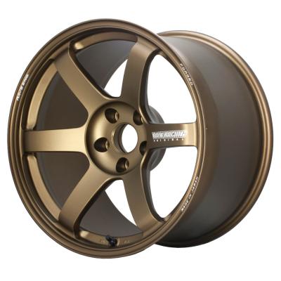 China Solas ruedas de bronce cóncavas Volk que compite con las ruedas forjadas de bronce de la saga Te37 en venta