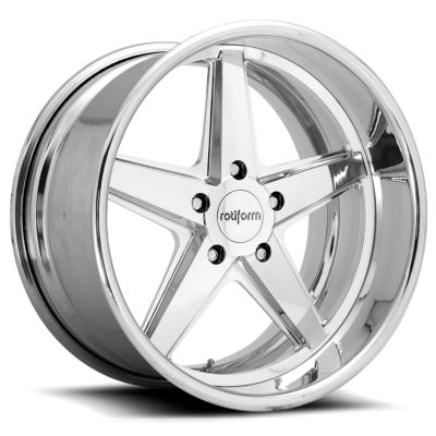 China Rotiform 917 Bright Silver Rotiform Forged Wheels For Porsche 911 for sale