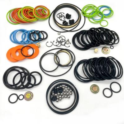 China Machine Use Seals Flexible Silicone NBR FKM HNBR EPDM Rubber Ring For Seal à venda