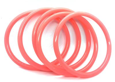 China Heat Resistant Soft Silicone Rubber O Rings Round Shaped With Different Colors for sale