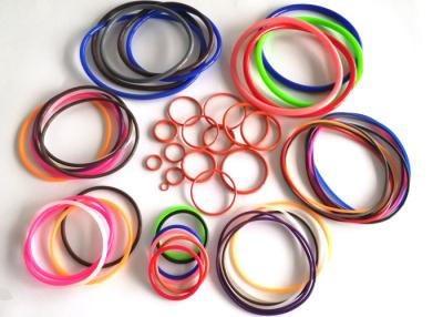 中国 工場製造者の習慣は環状の平らな正方形の長方形セクション シリコーンのOリングを着色しました 販売のため