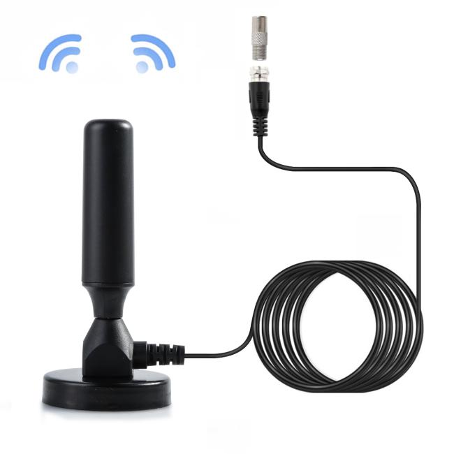 China Factory Promotion Indoor TV Antenna with Booster Feature for HDTV Roof Installation or Home Interior Use