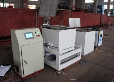 China Tilting Type Zinc Coating Machine For Zinc Flake Coating Max Capacity 500 Kg / H for sale
