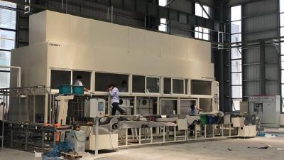 Chine mécanisme centrifuge de dispositif d'enduction de 350L 1600kg/H de zinc de flocon de machine automatique d'électrodéposition à vendre