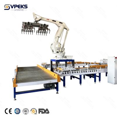 China Bag Carton Box Robotic Palletizer Machine Pallet Stacking Machine for sale