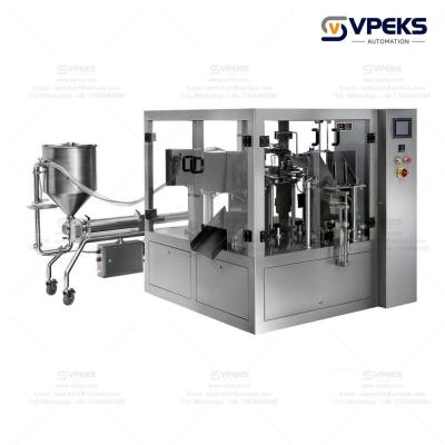 China 5g-1kg Premade Pouch Filling Machine Automatic Premade Bag Packing Machine for sale