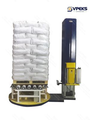China Adjustable 11r/Min Turntable Speed Mechanical Stretch Wrap Equipment For Tension Control for sale