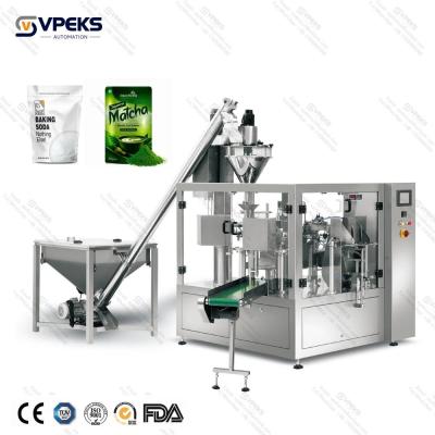 China 10-1500g Filling Range Premade Pouch Filling Machine for sale