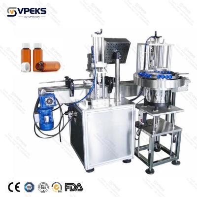 China 30-40 Bottles/Min Bottle Capping Machine Theli Packing Machine With 2-12 Filling Nozzles for sale