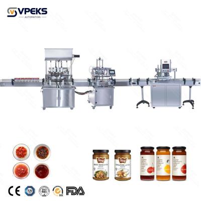 China 16-80 Valves Automatic Water Bottle Filling Machine for sale