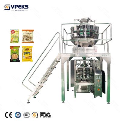 China Combination Multi Head Weigher Packing Machine Food Beverage Commodity for sale