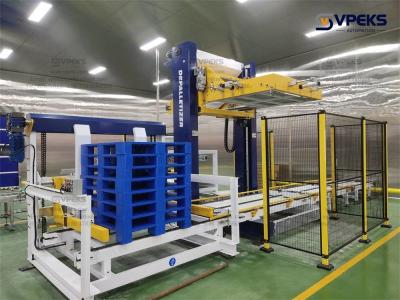 China Professional Low Level Palletizer Machine With High Efficiency en venta