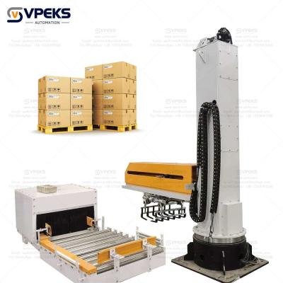 China Efficiency And Automated Palletizer Machine For Bag Carton Box Palletizing à venda