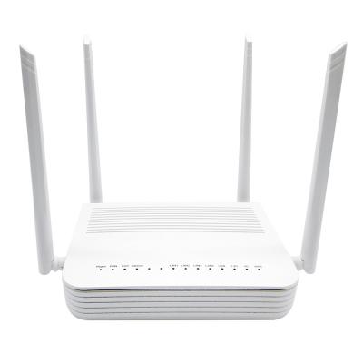 China Wireless Dual Band FTTH XPON ONU 4GE 2.4G 5G WIFI 1USB With 4 Extenal Antenna for sale