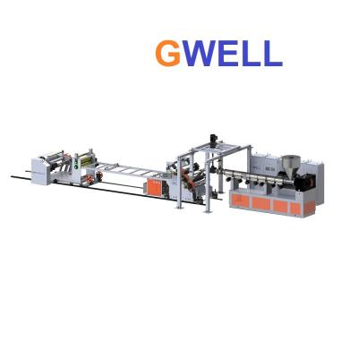 China Customized TPU Sheet Lab Extruder Machine Extrusion Line With Single Screw à venda
