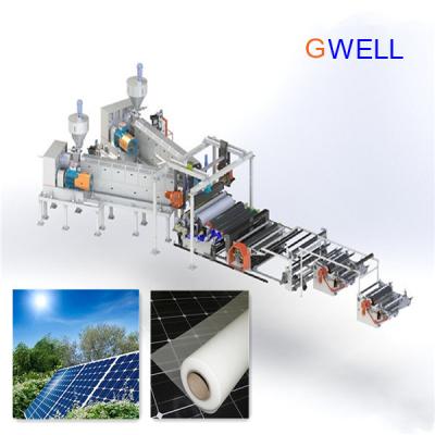 China Cadena de producción de EVA Solar Cell Encapsulation Film EVA Solar Film Making Machine en venta