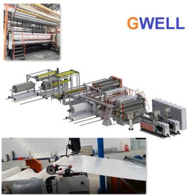 China CPE Waterproof Membrane Extrusion Machine Long Life And High Output for sale