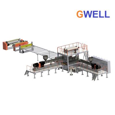China Pvc Waterproofing Film Production Line PVC Water Proof Sheet Making Machine for sale