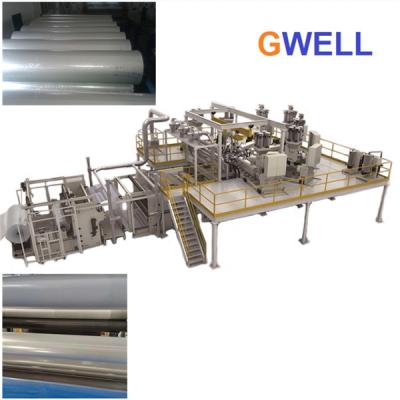 China CPE CPP Cast Polypropylene Film Manufacturing Process Cast Extrusion Film Line for sale