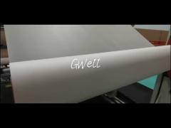 Extrusor de filme fundido de polivinilidina fluoreto para placa solar PVDF 140 kg/h