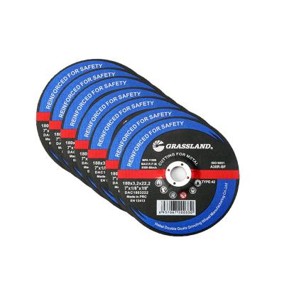 China 7 In. 80m/S Metal 180mm Grinder Cut Off Wheel for sale
