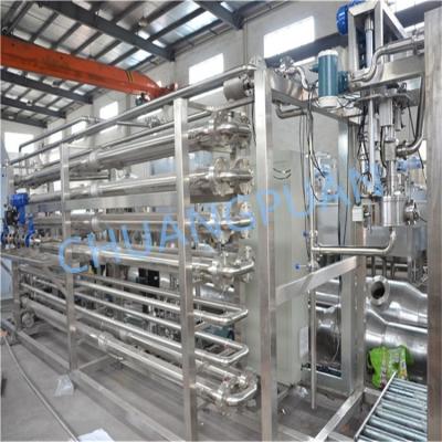 China Automatic Control System UHT Sterilizer Machine For Fruit Paste for sale