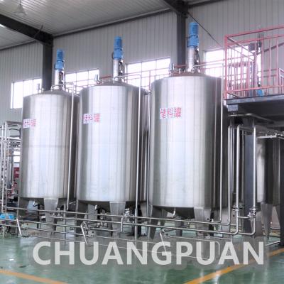 Chine 440V 380V machine de traitement du jus d'orange 0,4-0,6MPa à vendre