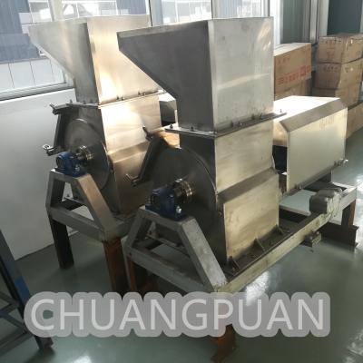 China 1-30 T/H SUS304 Stainless Steel Automatic Fruit Fly Knives Fruit Crushing Machine for sale