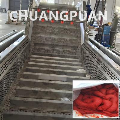Chine Engineer Goes To Production Site Tomato Paste Production Line with 120-350kw Power Consumption à vendre