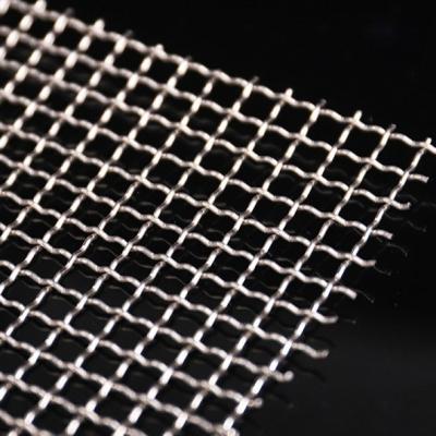 China Corrosion Resistance 202 Stainless Steel Crimped Wire Mesh For Screening Sieve for sale