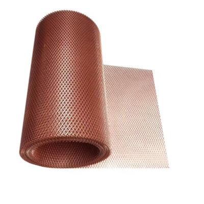 China Home Appliance Battery Expanded Copper Mesh Sheet With High Electrical for sale