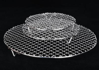 中国 非棒のステンレス鋼BBQのグリルの網20インチの円形のグリルの火格子 販売のため