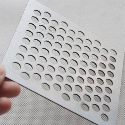 China Carbon Steel Round Hole Galvanized Perforated Metal Sheet 1000*2000mm for sale