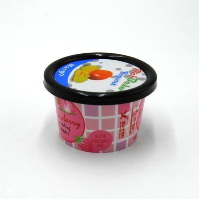 China low MOQ 80ml pp white and clear injection cup for baby yogurt for sale